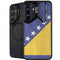 Bosnia and Herzegovina Flag Distressed Galaxy S24 FE Kickstand Case